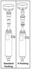 V-Packing Upgrade Kit for C.A. Technologies Air-Assist Airless 14:1 Pump Fluid Section – (74-136)