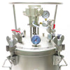 Performance Series 5 Gallon Stainless Steel Paint Pressure Tank with Pneumatic Agitation (mixer)