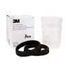 3M™ PPS™ Cup & Collar - Standard 650 ml (22 fl oz) – Carton of 2 (16001)