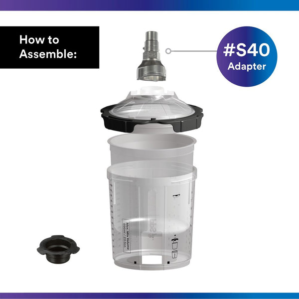 thumbnail image 2 of Adapter Paint Spray Gun (40) 16135 – Aftermarket Compatible With 3M PPS System 2 of 4