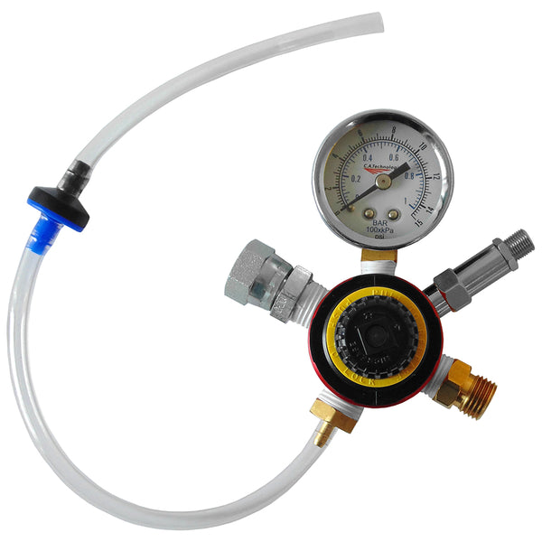 C.A. Technologies By-Pass Regulator & Gauge for Pressure Cups (0-15 psi) – (52-5R2)