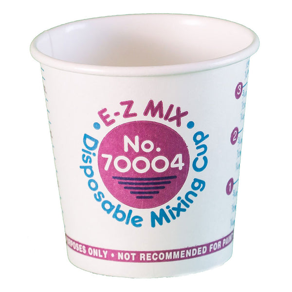 E-Z Mix ¼ Pint (4 oz.) Disposable Measuring & Mixing Cups (400 per Case)