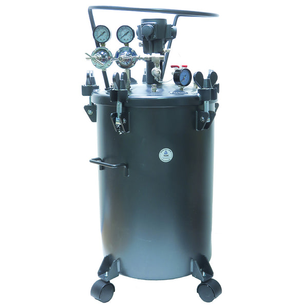 Performance Series 20 Gallon Paint Pressure Tank with Pneumatic Agitation (mixer)