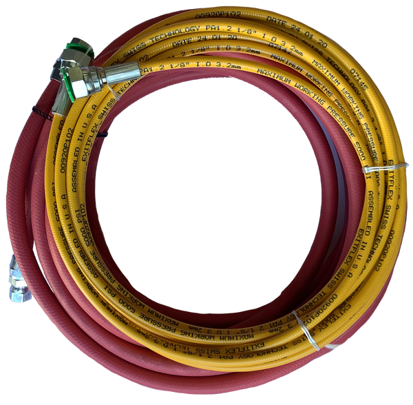 Air-Assist Airless (AAA) Hose Set – 1/8” I.D Fluid Hose x ¼” I.D. Air Hose - (15 ft, 25 ft & 35 ft Lengths Available)