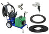 Apollo DR3001-PRO Cart & DR3002-PRO Cart Disinfecting HVLP Turbine Spray Systems – 2.5 Gallon Pressure Tank