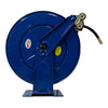 Dual Arm Automatic Rewind Air Hose Reel (75 ft - Quality German Flexible Hybrid Hose) - (R-03075)