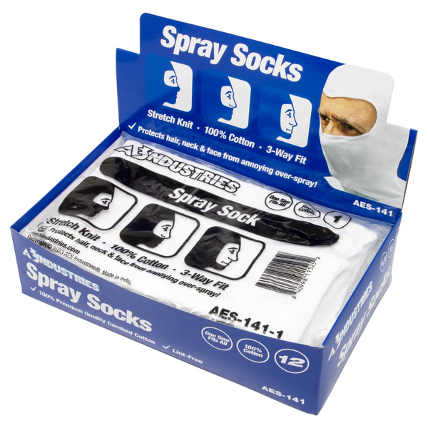 Spray Socks - 100% Cotton – (12 per Box)