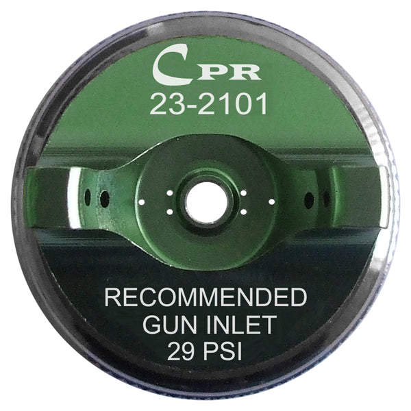 C.A. Technologies Pressure Reduced (RP) Air Cap (CPR, CPR-G, CPR-FE, CPR-T3, H2O-CPR & H2O-CPR-G) - (23-2101-P)