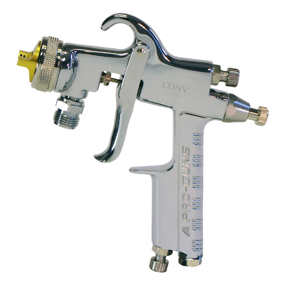 Conventional spray outlet gun