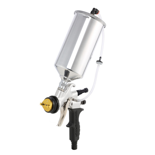 Apollo E7700GTO-1000 HVLP Turbine Gravity Feed Spray Gun (1000cc Aluminum Gravity Pressure Cup) – The AtomiZer™