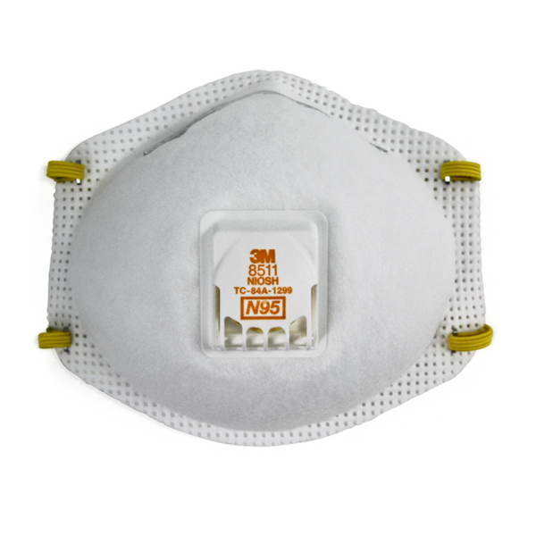 3M Particulate Respirator (N95) - 10 per Carton or 80 per Case (8511)