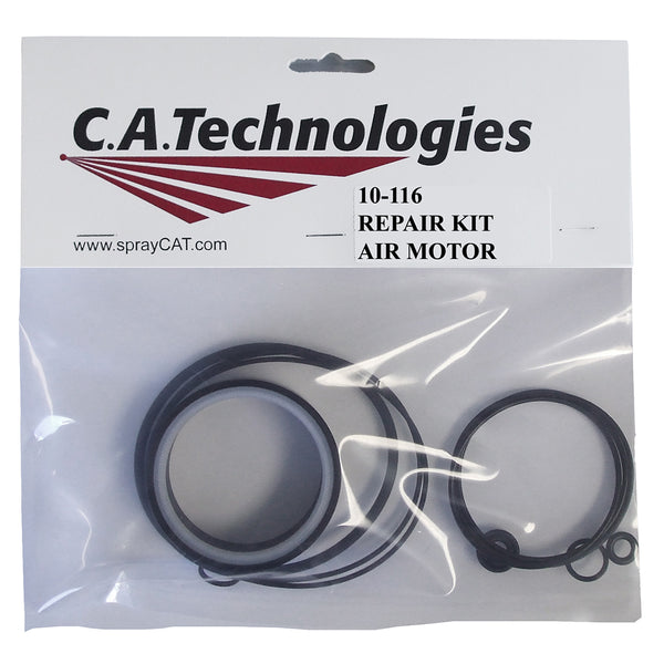 Repair Kit (10-116) for Air Motor on C.A. Technologies Air Assist Airless 14:1 Fine Finish Pump