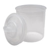 3M PPS 650 ml (22 fl oz) Standard Disposable Liners & Lids (200 Micron Filter) – 50 Pack (16000)