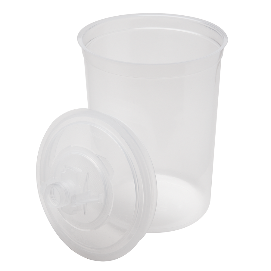 Large Disposable Cup and Lid