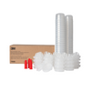 3M PPS 90 ml (3 fl oz) Micro Disposable Liners & Lids (200 Micron Filter) – 50 Pack (16028)