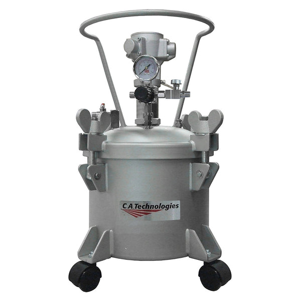 C.A. Technologies 2.5 Gallon Paint Pressure Tank with Pneumatic Agitation (mixer)