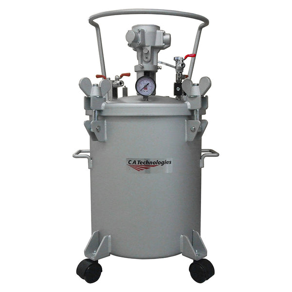 C.A. Technologies 5 Gallon Pressure Tank with Pneumatic Agitation (mixer)