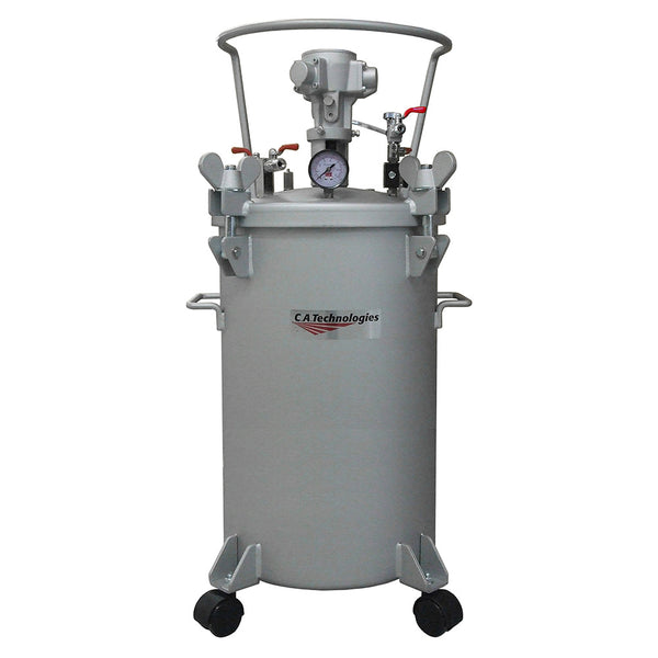 C.A. Technologies 10 Gallon Paint Pressure Tank with Pneumatic Agitation (mixer)