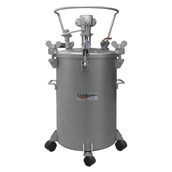 C.A. Technologies 15 Gallon Paint Pressure Tank with Pneumatic Agitation (mixer)