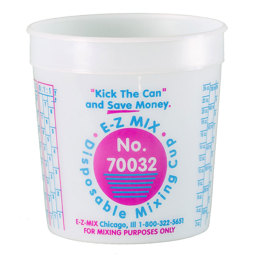 E Z Mix Disposable 1 Quart Mixing Cups