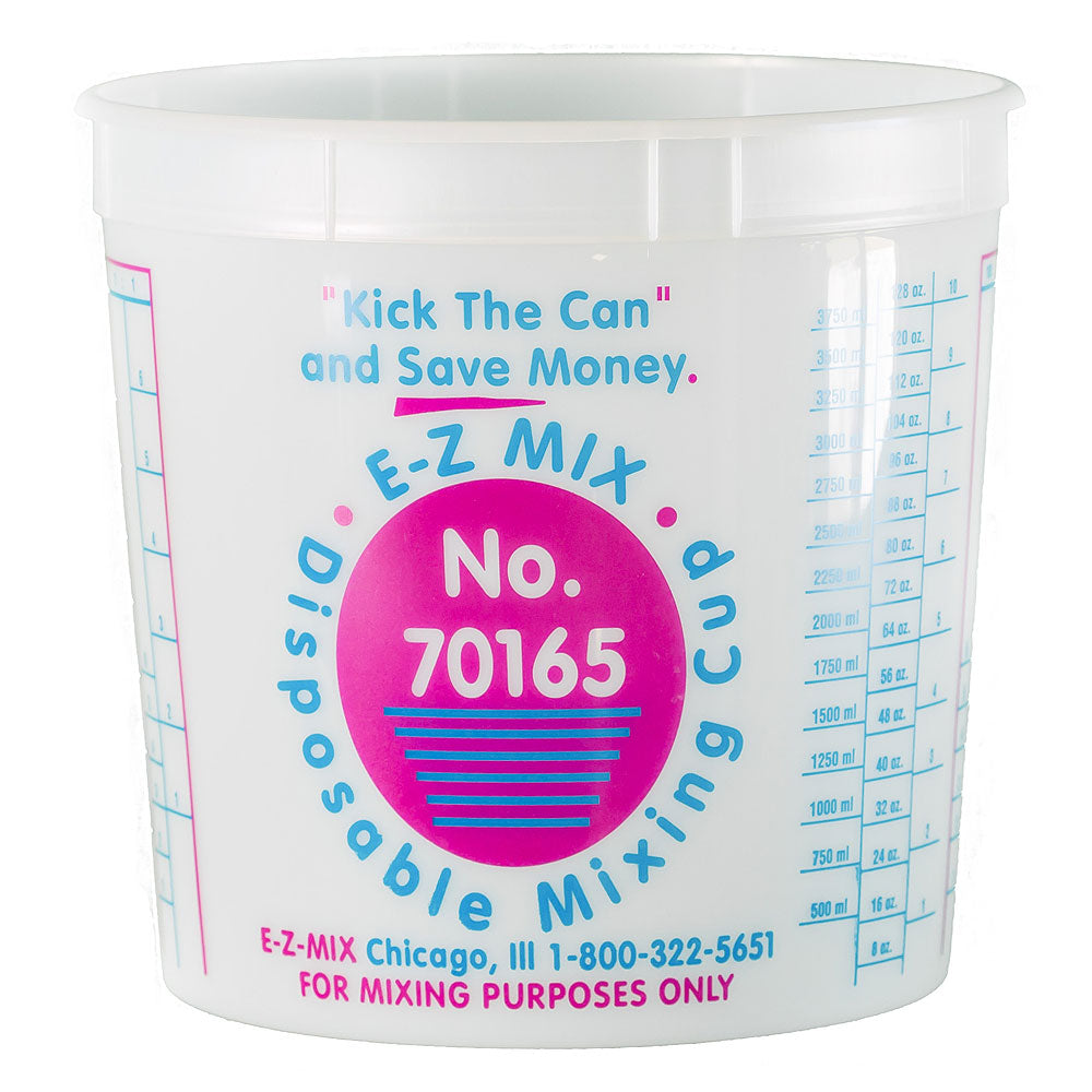 E-Z Mix 5 Quart (160 oz.) Disposable Measuring & Mixing Cups (25 per Case)