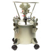 Performance Series 2.5 Gallon Stainless Steel Paint Pressure Tank with Pneumatic Agitation (mixer)