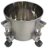 Performance Series 2.5 Gallon Stainless Steel Paint Pressure Tank with Pneumatic Agitation (mixer)