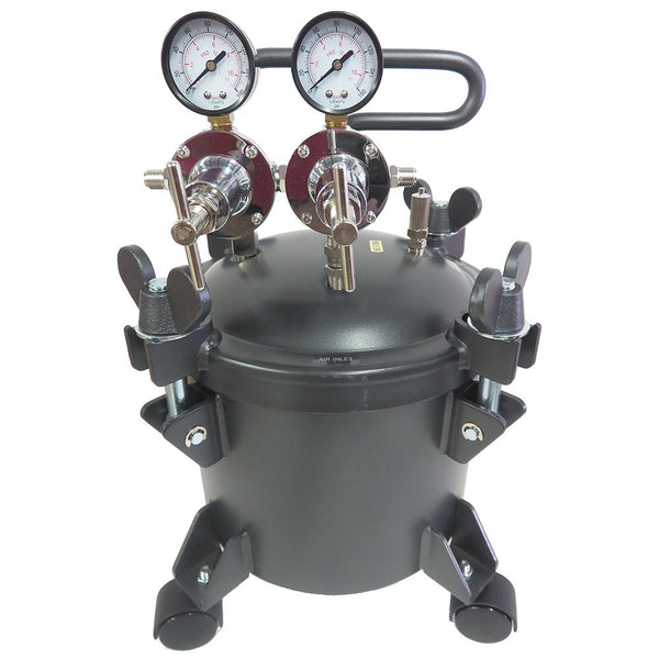 C.A. Technologies 12.5 Gallon Stainless Steel Paint Pressure Tank with –  Finish Systems