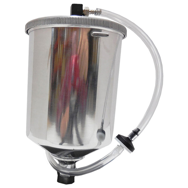 Apollo 600 ml (20 oz) Aluminum Gravity Pressure Cup Assembly (Non-Teflon) - (A5034A)