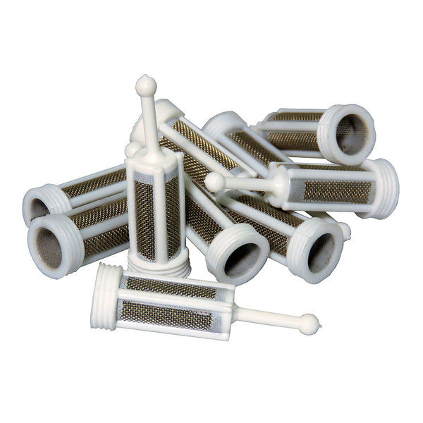 Stainless Steel Filter Screen for Spray Gun Gravity Feed Cups (10 pack) – (AFS-1204)