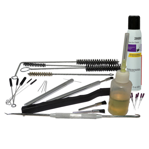 Spray Gun Maintenance & Cleaning Ultimate Kit (25 Piece Kit)