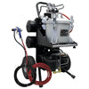 C.A. Technologies Black CAT Portable HVLP Disinfectant Spray System – 2.5 Gallon Pressure Tank & Lynx HVLP Spray Gun Cart Set-up with 2 HP Oil-less Compressor