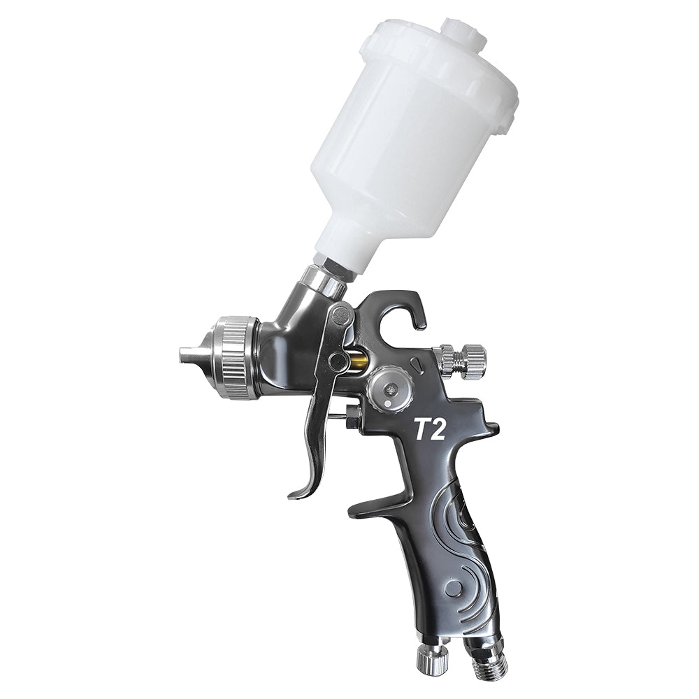 C.A. Technologies T2 HVLP Gravity Feed Professional Mini Spray Gun