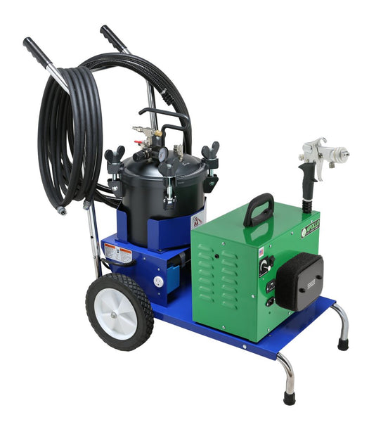 Apollo DR3001-PRO Cart & DR3002-PRO Cart Disinfecting HVLP Turbine Spray Systems – 2.5 Gallon Pressure Tank