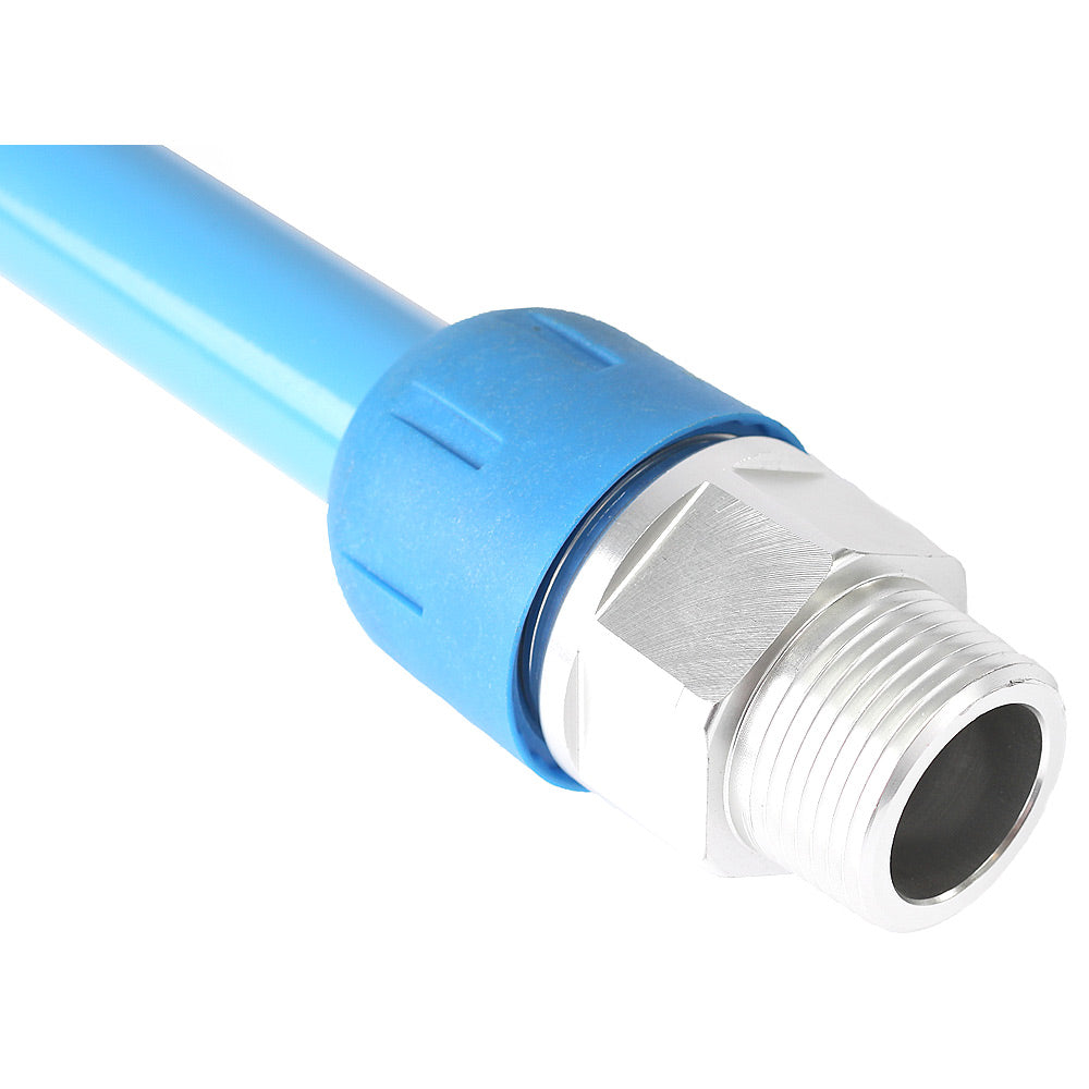 RapidAir 50100 3/8" Male NPT To 1/2" Tubing Straight Push-to-Connect Fitting