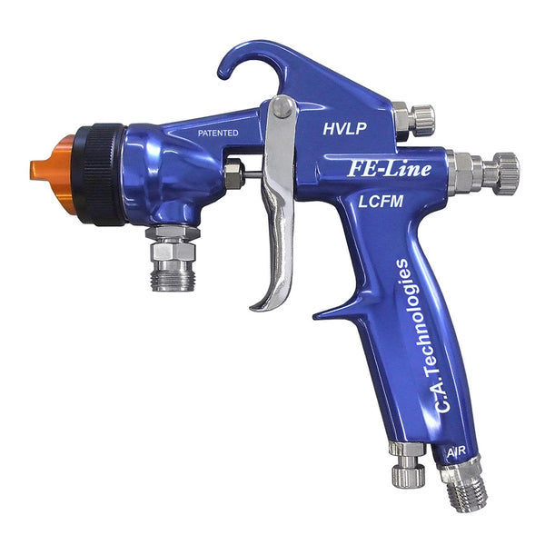 C.A. Technologies FE-Line LCFM (Low CFM) HVLP Pressure Feed Spray Gun - CAT Pack