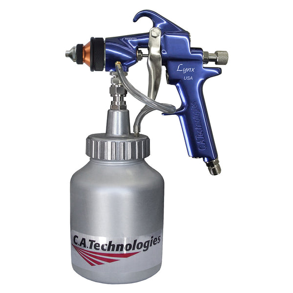 C.A. Technologies Lynx 100CM (L100CM – Multicolor Touch-Up) Conventional Pressure Feed Spray Gun - (L100CM-18-200)