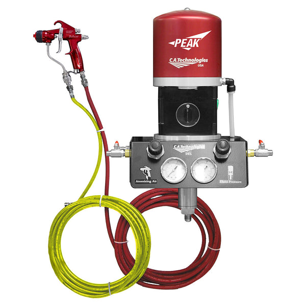 C.A. Technologies Air-Assist-Airless (AAA) 14:1 Bobcat Peak Performance Pump - Wall Model Set-up - (PK-OB14-W5-P-411)