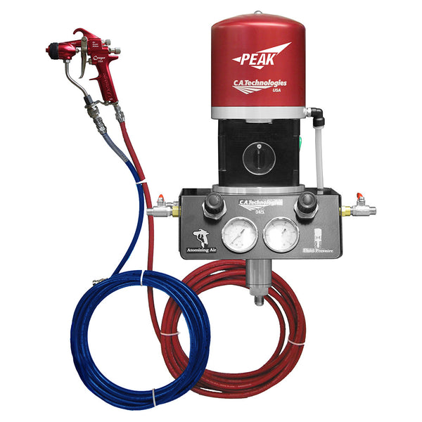 C.A. Technologies Air-Assist-Airless (AAA) 14:1 Cougar Peak Performance Pump - Wall Model Set-up