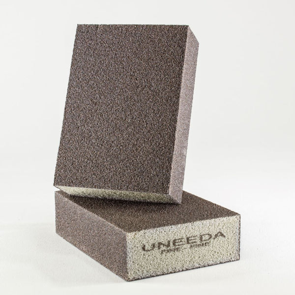 UNEEDA 1 INCH SANDING SPONGE (Fine) – (50 Pack or 250 per Case)