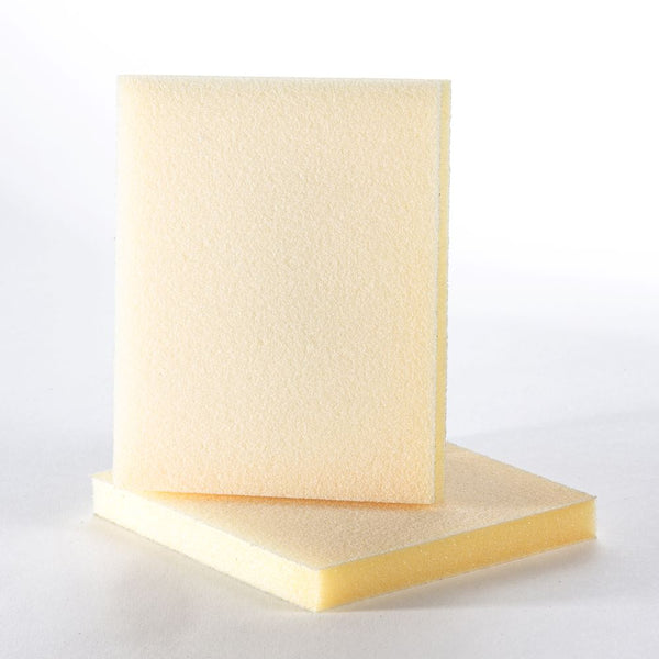 UNEEDA 1/2 INCH (WHITE) SANDING SPONGE (Fine & Super Fine) – (50 Pack or 250 per Case)