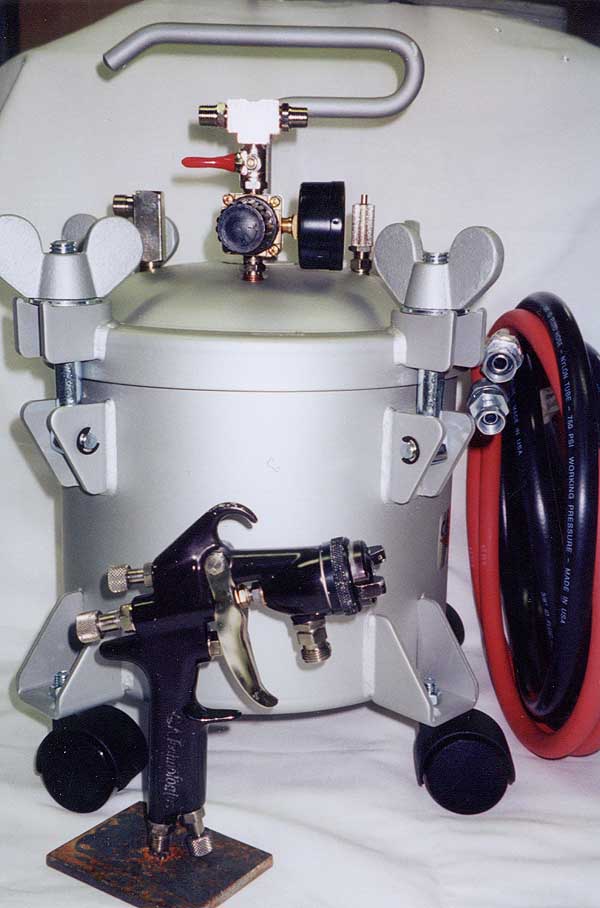 Premium 2.5 Gallon Glue Pressure Pot Spray System – Finish Systems